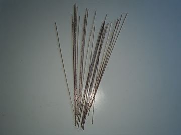 Stifter - Vinduestråd i kobber - tråd med 18 stifter 1,2 x 17 mm - 30 stk.
